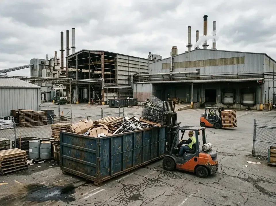 industrial-factory-scrap-conta-003 — frequently asked questions, Cheap Roll-off Dumpster Rentals in Hokendauqua, PA